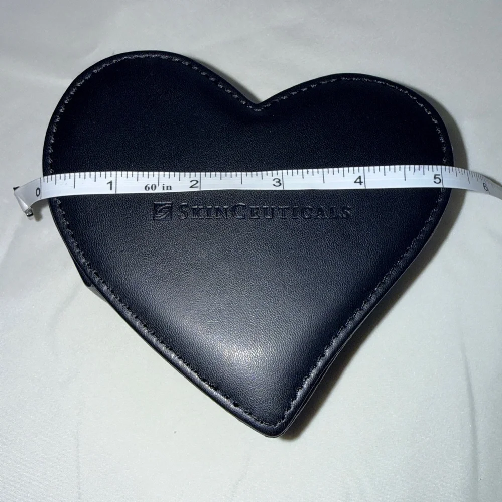 Skinceuticals Black Heart-Shaped Jewelry Box